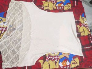 Y2K Bling "Illest" Lace Top