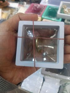 Premium 3D Floating Ring Display Box with Transpar