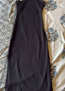 Black Sleeveless Maxi Dress