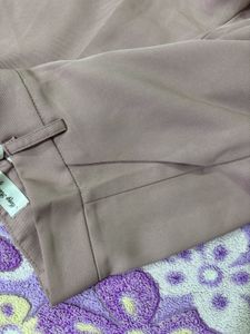 peach formal pant