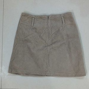 Corduroy Mini Skirt; size 26