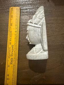 Stone Buddha Head Statue