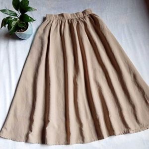 Olive Skirt [Free Delivery]