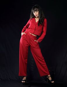 Chic Red Co-ord Set