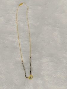 Gold Evil Eye Necklace
