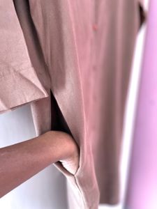 Brown Shirt Dress