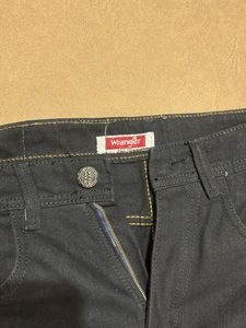 wrangler Black Ripped Jeans