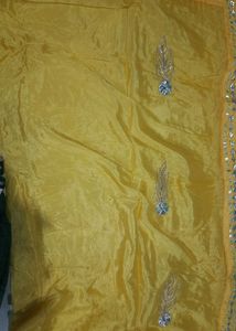 Pure Chiffon Gota patti Lehga