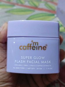 Coffeetime Super Glow Flash Facial Mask