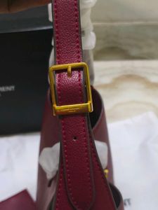 YSL MAROON WITH POUCH 👝❤️