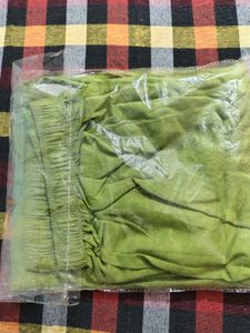 Lime Green Cotton Pants