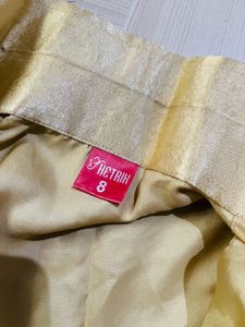 Golden Satin Shirt for Boys