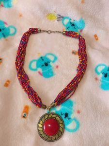 Bohemian Beaded Necklace