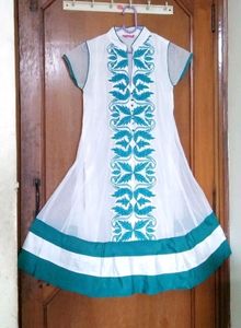 Brand new 3piece embroidery Anarkali pajami dress