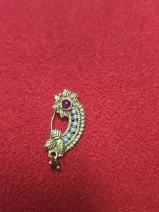Traditional Indian Nose Pin Nath