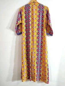 Multi Color Front Slit Kurti.