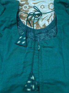 Beautiful Emerald Green Kurta