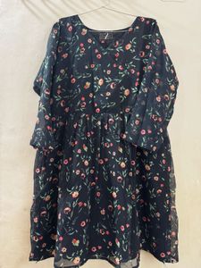 Chic Floral Print Dress
