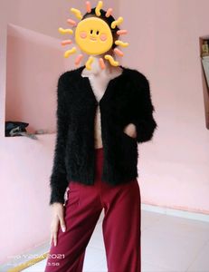 Dior Inspired Faur Cardigan