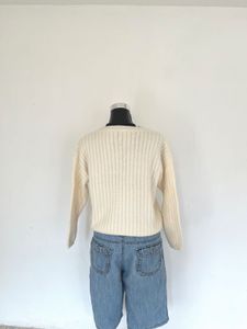Cream Knit Sweater
