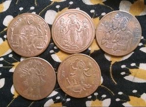 Durga Pooja Coins 1818 Special Navratri Or Frffe