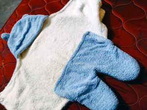 New Cozy Blue Baby swadle