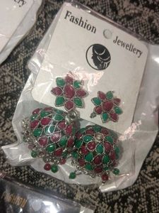 Set of 6 Pairs Fashion Earrings