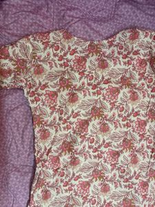 Floral Print Kurta