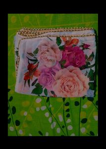 Floral Print Saree