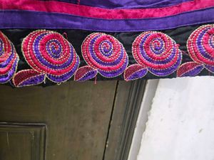 Purple Embroidered Kurta