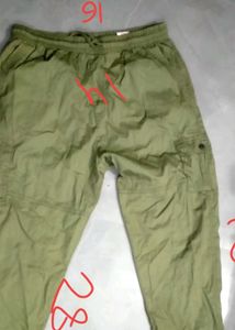 Olive Green Cargo Pants