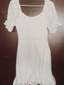 White Lace Dress