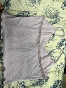 Lavender Lace Trim Camisole