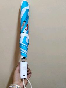 blue &amp; white umbrella