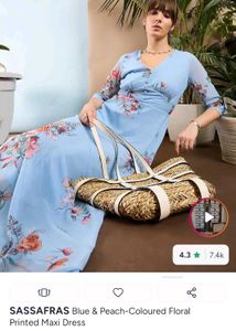 Beautiful Floral Maxi Dress