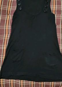 Black Chic Mini Dress For Evening Nights