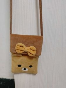 Cute Bear Crossbody Bag - Mobile Phone ba