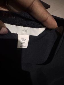 H&amp;M Black Mesh Bodysuit