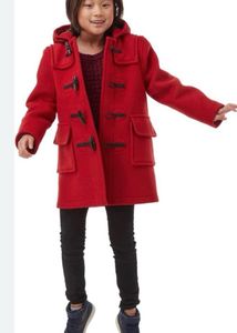 Burberry authentic Red Duffle Coat
