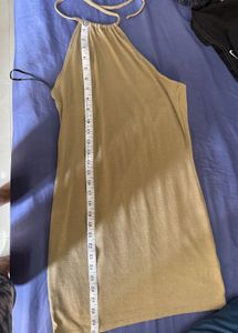 Elegant Backless Mini Dress
