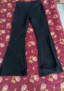 Black Flared Pants