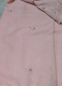 Elegant Pink Saree with Blouse