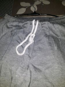 Grey Winter Trousers With Pocket &amp; Buttons