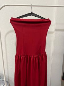Elegant Red Ethnic Gown