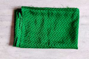 ❗CHECK DESCRIPTION ❗ Green Silk Blouse Piece
