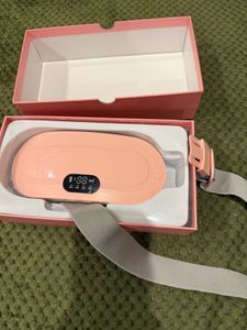 Period Cramp Relief Heating Pad &amp; Massager Belt ✨