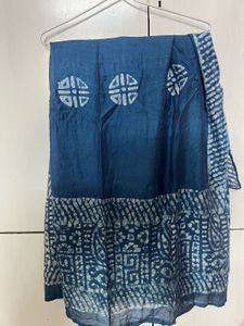 Blue Ethnic Kurta and matching duppata