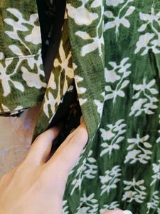 🇳🇿💫🎀Stylish Olive Green Printed Kurta