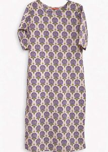 Pink Floral Print Kurta