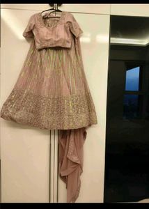 onion pink lehanga choli